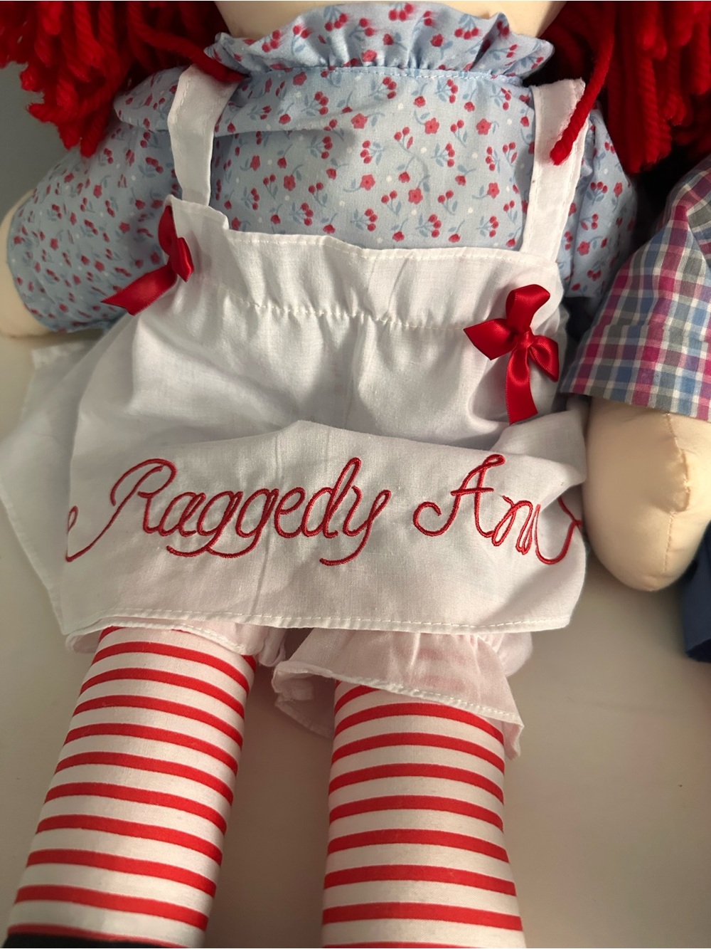 AURORA - Raggedy Ann & Raggedy Andy Dolls - Rag Dolls, Plush, 25" Tall - Picture 5 of 8